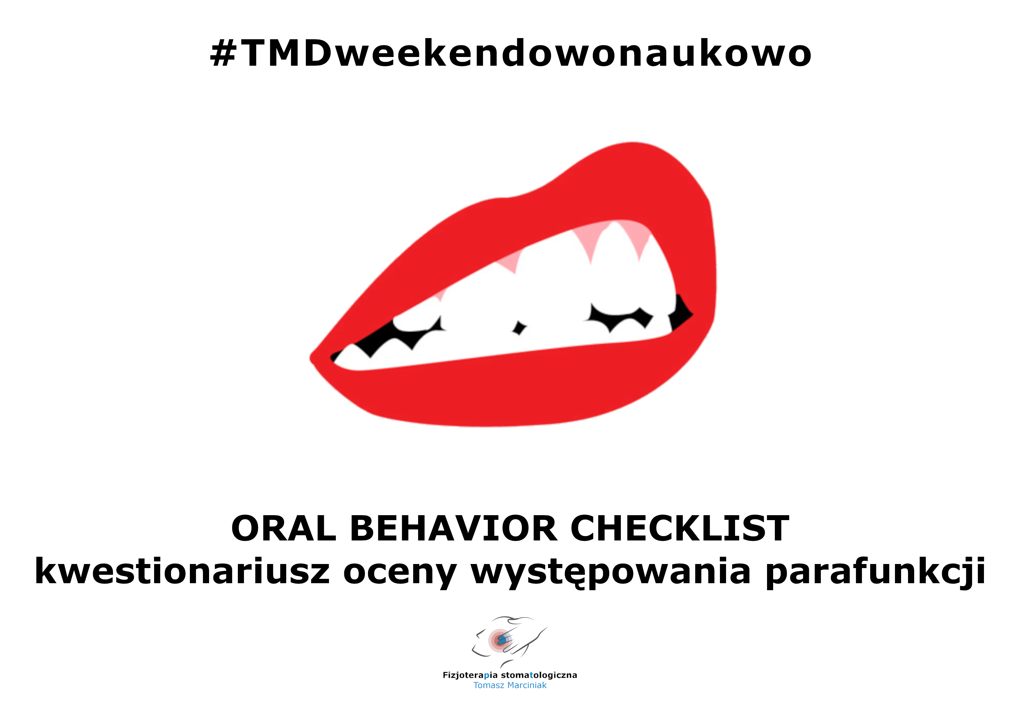 Oral Behavior Checklist Kwestionariusz Zachowań Ustnych